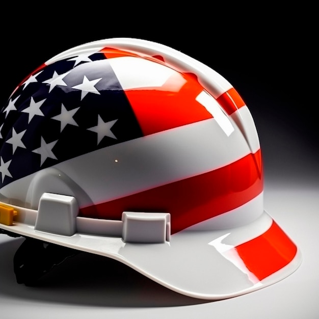 Labor Day the union of all workers Helmet