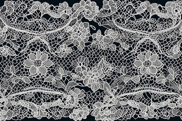 Lace backgrounds pattern texture