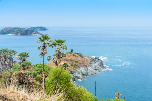 Laem Phromthep Viewpoint (Phromthep Cape Viewpoint) in Phuket, Thailand