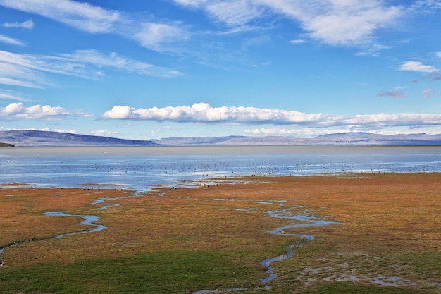 Lago argentino in El Calafate Patagonia Argentina