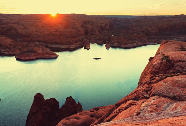 Lake Powell, Alstrom point, USA