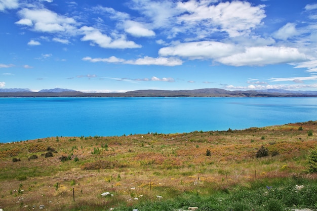 Lake of South island, New Zealand