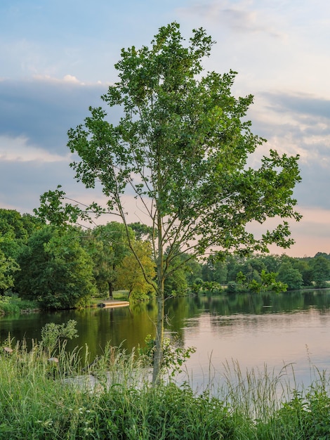 Photo lake in westphalia