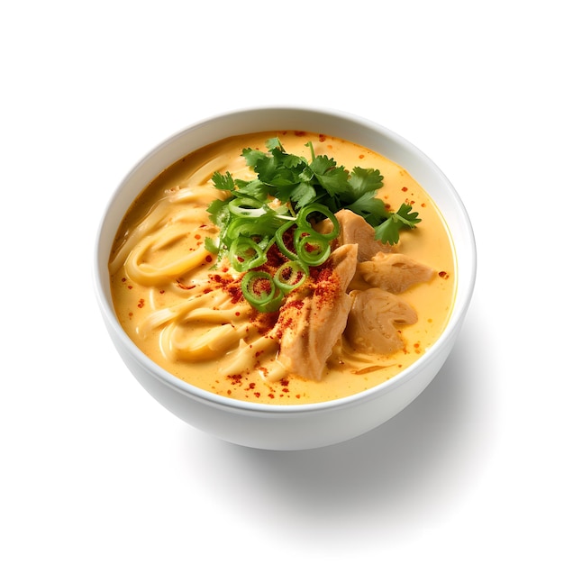 Laksa noodle soup