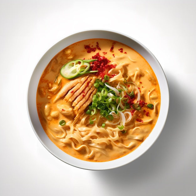 Laksa noodle soup