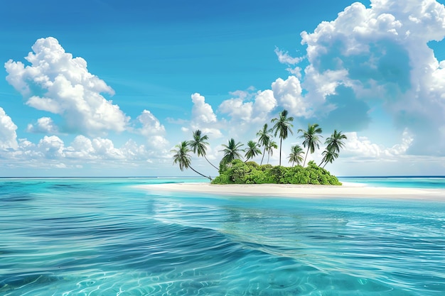 Lakshadweep Islands indian illustration background