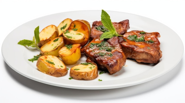 lamb chops with mint jelly