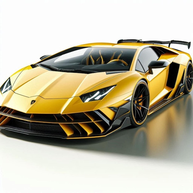 Lamborghini Aventador LP 7504 SuperVeloce sports car showcased at the 85th Geneva International Mot