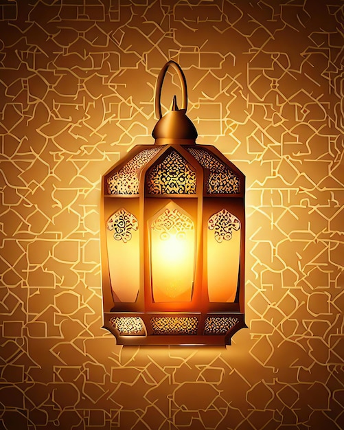 A lamp with arabic text on it