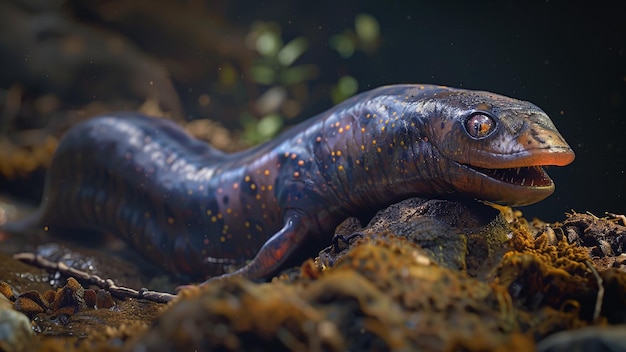 lamprey realistic photo