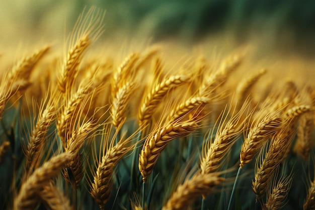 Land art style a field filled with wheat high quality high resolution