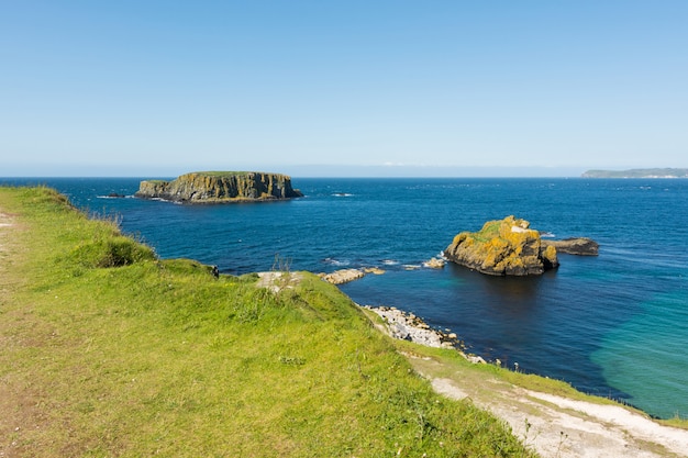 Landascapes of Ireland. Carrick-a-rede, Northern Ireland