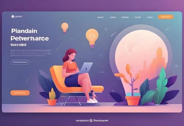 landing page