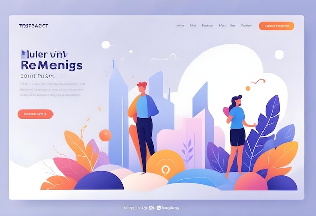 landing page