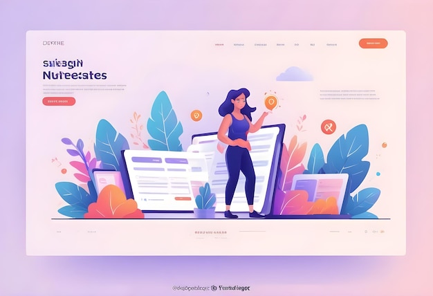 landing page