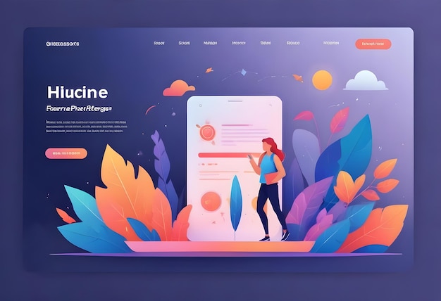 landing page