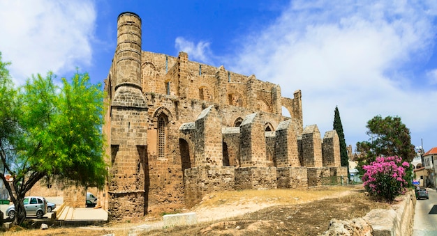 Landmarks of Cyprus island Ghost town Famagusta