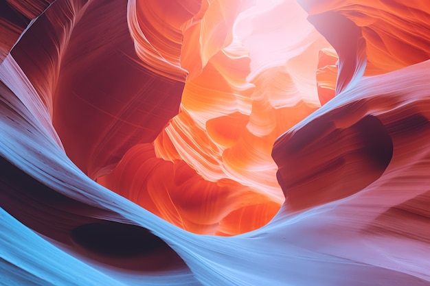 Landscape of antelope canyon arizona