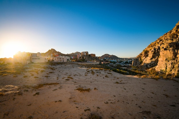 Landscape of Cabos San Lucas Mexico Rocky Mountains