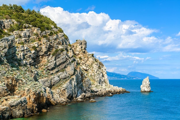 Landscape of Crimea in summer Russia