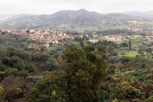 Landscape from Monsanto in Portugal.