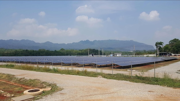 Landscape Ground Mounted Solar farms Power Plant