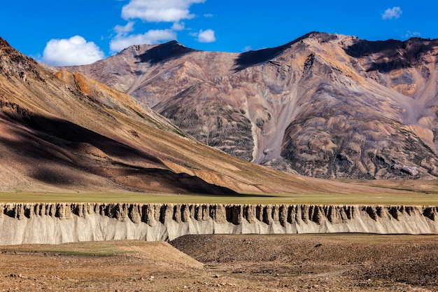 Landscape in Himalayas. Himchal Pradesh, India