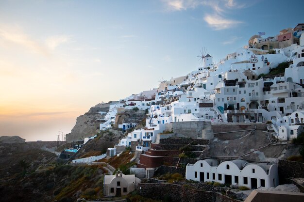 Landscape images of Oia, Santorini