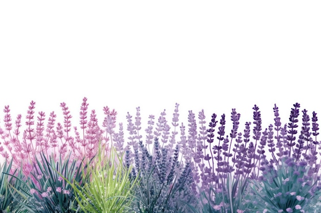 Landscape lavender backgrounds outdoors