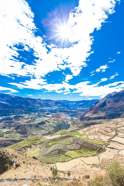 Landscape of Peru