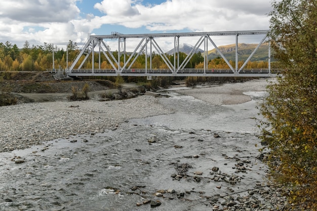 The Landscape of Railway bridge