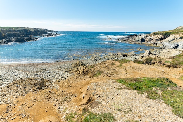 Landscape of sardinian coast