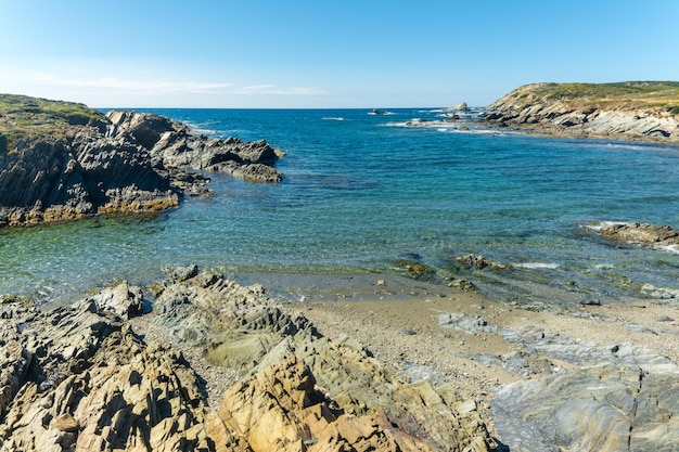 Landscape of sardinian coast