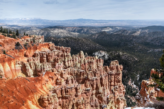 Landscape Of Stunning Hoodoos In Bryce Canyon, USA