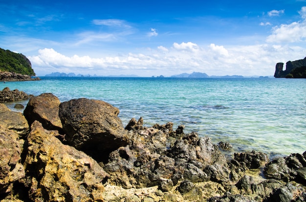 Landscape of tropical sea