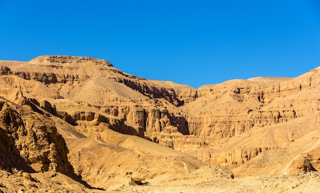 Landscape of the Valley of the Kings Egypt