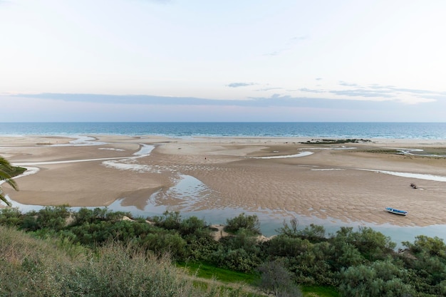 Landscape view from Cacela Velha village