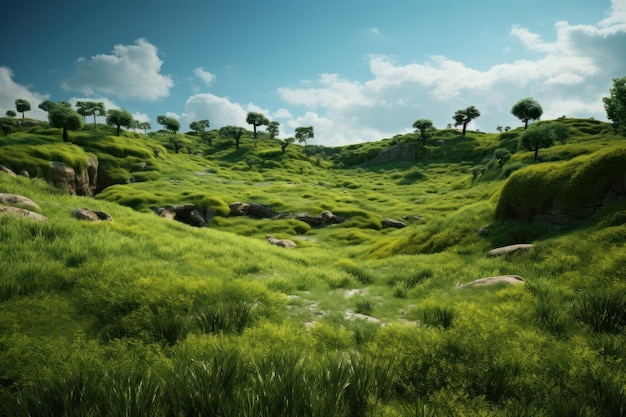 Landscapes background grass vegetation grassland