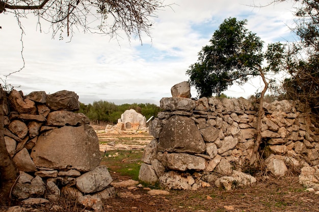 Landscapes of menorca in the balearic islands  spain