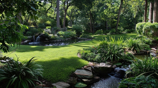 Photo landscaping and gardens