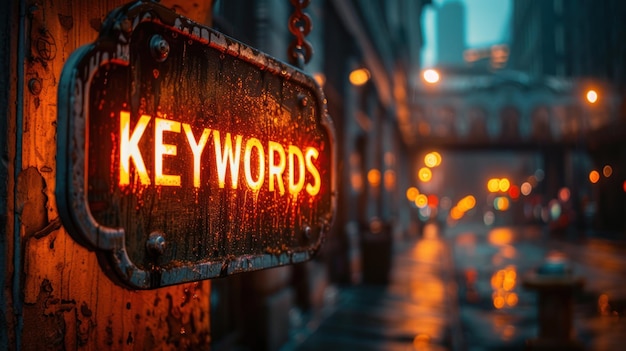 The Language of the Streets Discovering Keywords