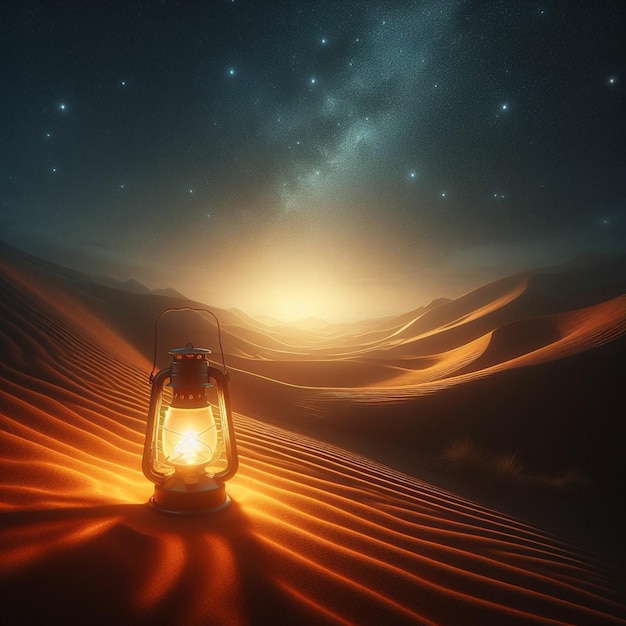 The Lantern in the Desert