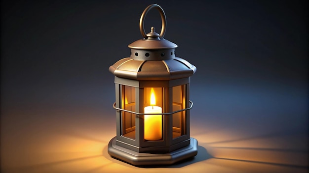 a lantern with a candle inside of it that says quot the light is on it quot