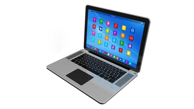 laptop for digital education and learning