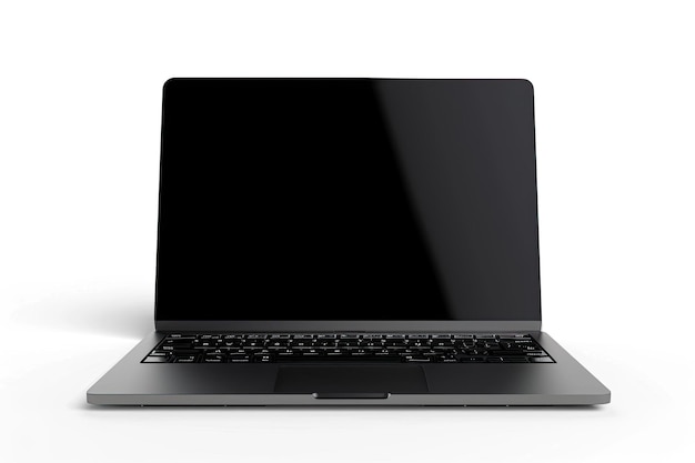 Laptop Isolated on White Background