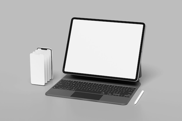 a laptop with a white box next to it that says  macbook pro