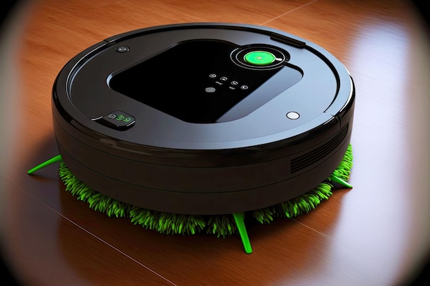 Large application for cleaning floor android robot vacuums android generative ai