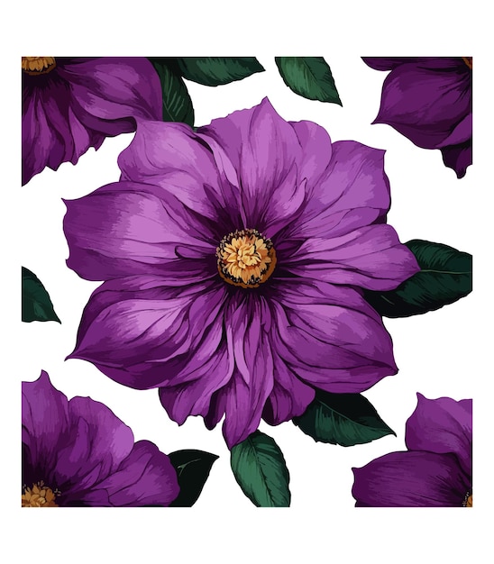 Large Beautiful gorgeous purple flower