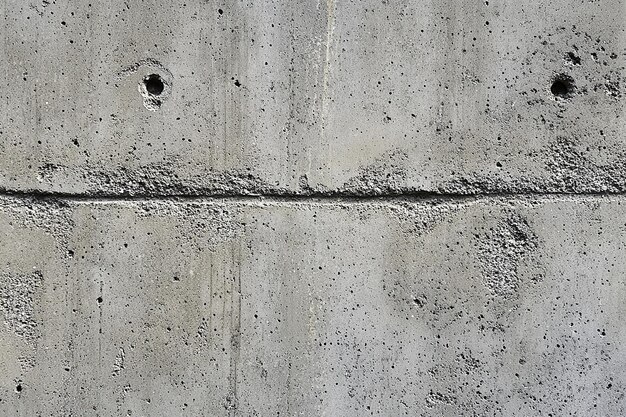 Photo a large concrete wall has a crack in it