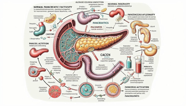 a large diagram of a diagram of a human brain